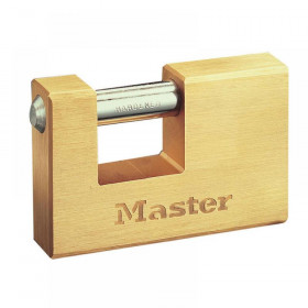 Master Lock Rectangular Solid Brass Body Shutter Padlocks Range