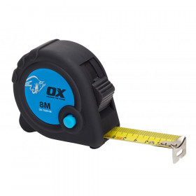 Ox Group OX Trade 8m Tape Measure - Metric Only