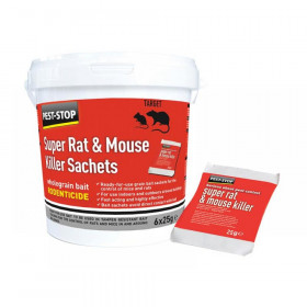 Pest-Stop (Pelsis Group) Super Rat & Mouse Killer Sachets