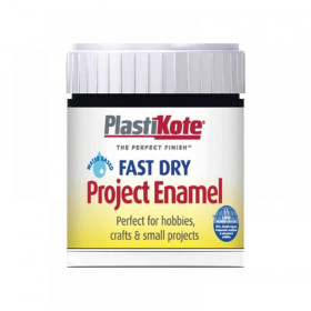 Plasti-kote Fast Dry Enamel Paint B1 Bottle Gloss Black 59ml