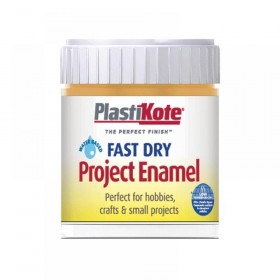 Plasti-kote Fast Dry Enamel Paint B11 Bottle Sunshine Yellow 59ml