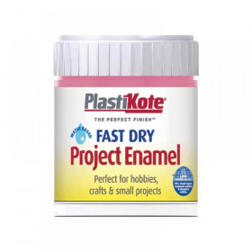 Plasti-kote Fast Dry Enamel Paint B14 Bottle Hot Pink 59ml