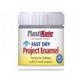 Plasti-kote Fast Dry Enamel Paint B52 Bottle Pewter 59ml