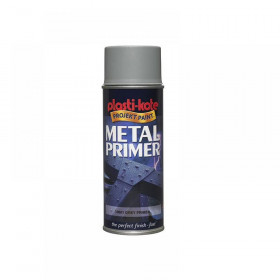 Plasti-kote Metal Primer Spray Grey 400ml
