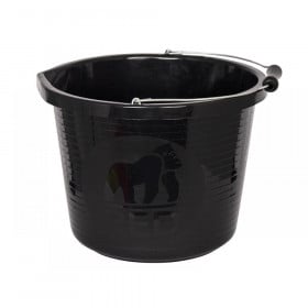 Red Gorilla Premium Bucket 14 litre (3 gallon) - Black