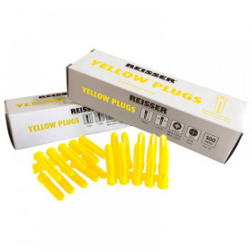 Reisser 5mm Yellow Wall Plugs (Pack Of 1000)