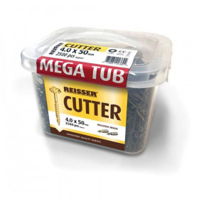 Reisser Cutter Csk Pozi Yellow Woodscrews Mega Bulk Tubs Range