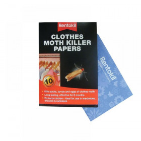 Rentokil Clothes Moth Papers (Pack 10)