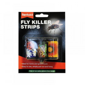 Rentokil Fly Killer Strips Pack of 3