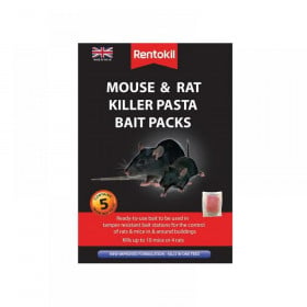 Rentokil Mouse & Rat Killer Pasta Bait (Sachets 5)
