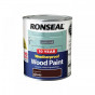 Ronseal 38775 10 Year Weatherproof Wood Paint Chestnut Gloss 750Ml