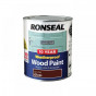 Ronseal 38774 10 Year Weatherproof Wood Paint Dark Oak Gloss 750Ml