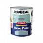 Ronseal 38792 10 Year Weatherproof Wood Paint Duck Egg Blue Satin 750Ml