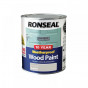Ronseal 38791 10 Year Weatherproof Wood Paint Grey Stone Satin 750Ml