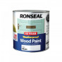 Ronseal 38782 10 Year Weatherproof Wood Paint White Gloss 2.5 Litre