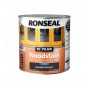 Ronseal 38678 10 Year Woodstain Smoked Walnut 750Ml