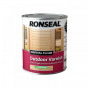 Ronseal 37369 Crystal Clear Outdoor Varnish Matt 2.5 Litre