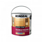 Ronseal 37366 Crystal Clear Outdoor Varnish Satin 2.5 Litre