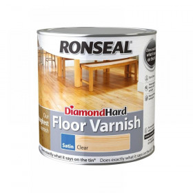Ronseal Diamond Hard Floor Varnish Gloss 2.5 litre