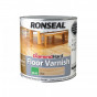 Ronseal 37539 Diamond Hard Floor Varnish Matt 2.5 Litre