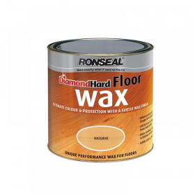 Ronseal Diamond Hard Floor Wax Natural Oak 2.5 litre