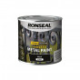 Ronseal 39179 Direct To Metal Paint Black Gloss 250Ml