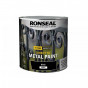 Ronseal 39214 Direct To Metal Paint Black Matt 2.5 Litre