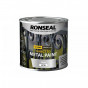 Ronseal 39404 Direct To Metal Paint Silver Satin 250Ml
