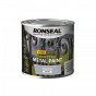 Ronseal 39188 Direct To Metal Paint Steel Grey Satin 250Ml