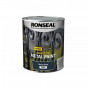 Ronseal 39208 Direct To Metal Paint Storm Grey Satin 750Ml