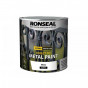 Ronseal 39215 Direct To Metal Paint White Gloss 2.5 Litre