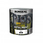 Ronseal 39216 Direct To Metal Paint White Satin 2.5 Litre