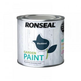 Ronseal Garden Paint Black Bird 250ml