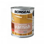 Ronseal 36842 Interior Varnish Quick Dry Gloss Medium Oak 250Ml