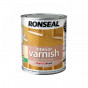 Ronseal 36877 Interior Varnish Quick Dry Matt Clear 750Ml