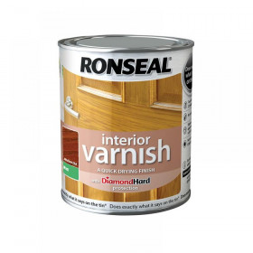 Ronseal Interior Varnish Quick Dry Matt Medium Oak 250ml