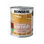 Ronseal 36863 Interior Varnish Quick Dry Matt Medium Oak 750Ml