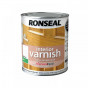 Ronseal 36866 Interior Varnish Quick Dry Matt White Ash 750Ml