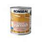 Ronseal 36871 Interior Varnish Quick Dry Satin Clear 750Ml