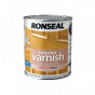 Ronseal 36833 Interior Varnish Quick Dry Satin Light Oak 750Ml