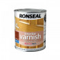 Ronseal 36824 Interior Varnish Quick Dry Satin Medium Oak 250Ml