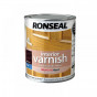 Ronseal 36841 Interior Varnish Quick Dry Satin Walnut 750Ml