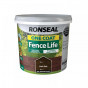 Ronseal 38288 One Coat Fence Life Dark Oak 5 Litre