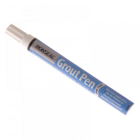 Ronseal One Coat Grout Pen Brilliant White 7ml