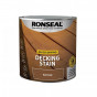 Ronseal 39080 Quick Drying Decking Stain Rich Teak 2.5 Litre