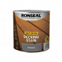 Ronseal 39078 Quick Drying Decking Stain Rocky Grey 2.5 Litre