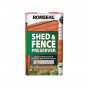 Ronseal 37651 Shed & Fence Preserver Autumn Brown 5 Litre