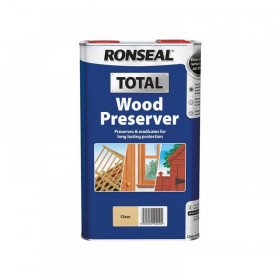 Ronseal Total Wood Preserver Clear 5 litre