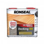 Ronseal 36933 Ultimate Protection Decking Oil Natural 2.5 Litre