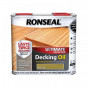 Ronseal 37297 Ultimate Protection Decking Oil Natural 5 Litre
